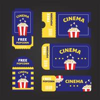 Cinema Kupong Vector Pack