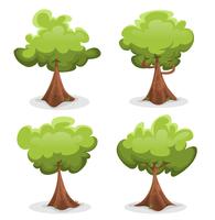 Rolig Grön Träd Set