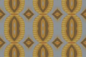 Ikat nahtlos Muster Stickerei Hintergrund. Ikat Diamant geometrisch ethnisch orientalisch Muster traditionell.aztekisch Stil abstrakt Vektor Design zum Textur, Stoff, Kleidung, Verpackung, Sarong.