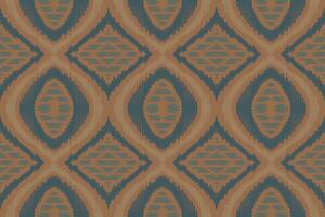 Ikat Stoff Paisley Stickerei Hintergrund. Ikat druckt geometrisch ethnisch orientalisch Muster traditionell.aztekisch Stil abstrakt Vektor illustration.design zum Textur, Stoff, Kleidung, Verpackung, Sarong.