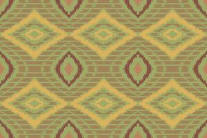 Ikat Stoff Paisley Stickerei Hintergrund. Ikat Textur geometrisch ethnisch orientalisch Muster traditionell.aztekisch Stil abstrakt Vektor illustration.design zum Textur, Stoff, Kleidung, Verpackung, Sarong.