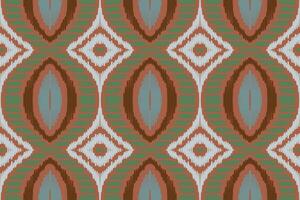 Ikat Stoff Paisley Stickerei Hintergrund. Ikat Vektor geometrisch ethnisch orientalisch Muster traditionell.aztekisch Stil abstrakt Vektor illustration.design zum Textur, Stoff, Kleidung, Verpackung, Sarong.