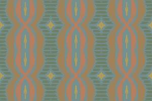 Ikat Paisley Muster Stickerei Hintergrund. Ikat Vektor geometrisch ethnisch orientalisch Muster traditionell.aztekisch Stil abstrakt Vektor illustration.design zum Textur, Stoff, Kleidung, Verpackung, Sarong.