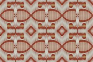 Ikat nahtlos Muster Stickerei Hintergrund. Ikat Damast geometrisch ethnisch orientalisch Muster traditionell.aztekisch Stil abstrakt Vektor Design zum Textur, Stoff, Kleidung, Verpackung, Sarong.