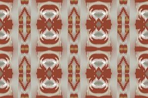 Ikat nahtlos Muster Stickerei Hintergrund. Ikat Design geometrisch ethnisch orientalisch Muster traditionell. Ikat aztekisch Stil abstrakt Design zum drucken Textur, Stoff, Saree, Sari, Teppich. vektor