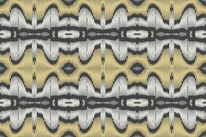 motiv ikat sömlös mönster broderi bakgrund. ikat design geometrisk etnisk orientalisk mönster traditionell.aztec stil abstrakt vektor design för textur, tyg, kläder, inslagning, sarong.