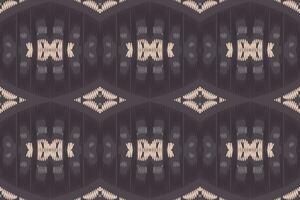 ikat damast- paisley broderi bakgrund. ikat mönster geometrisk etnisk orientalisk mönster traditionell. ikat aztec stil abstrakt design för skriva ut textur, tyg, saree, sari, matta. vektor