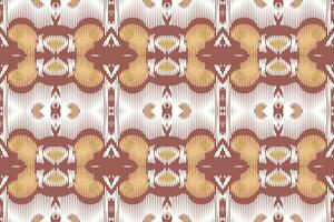 ikat damast- paisley broderi bakgrund. ikat blomma geometrisk etnisk orientalisk mönster traditionell. ikat aztec stil abstrakt design för skriva ut textur, tyg, saree, sari, matta. vektor