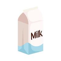 Milchkistengetränk vektor