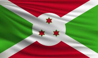 Vektor Flagge von Burundi