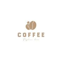 Kaffee Geschäft Jahrgang Vektor Logo. Hipster und retro Stil. perfekt zum Ihre Geschäft Design.