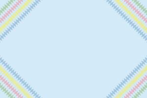 ethnisch Ikat Stoff Muster geometrisch Stil.afrikanisch Ikat Stickerei ethnisch orientalisch Muster Pastell- Hintergrund. abstrakt, Vektor, Illustration. Textur, Tapete, Rahmen, Dekoration, Teppich, Motiv. vektor