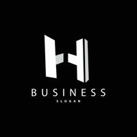 Initiale Brief h minimalistisch Logo, einfach Luxus Logo Vektor, korporativ Identität Emblem Symbol Design Marke, Unternehmen, Geschäft vektor