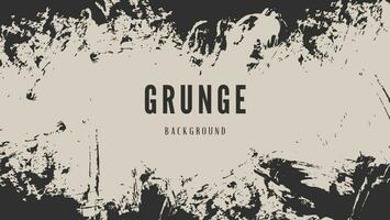 abstrakt svart ram grunge textur design bakgrund vektor