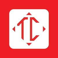 kreativ einfach Initiale Monogramm tc Logo Entwürfe. vektor