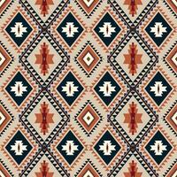 geometrisk etnisk mönster. amerikansk, afrikansk, västerländsk, aztek, motiv randig, och bohemisk mönster stilar. designad för bakgrund, tapeter, tryck, matta,inpackning,kakel,salong, batik.vector illustration vektor