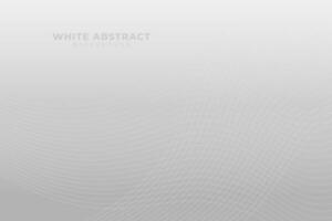 abstrakter eleganter weißer und grauer Hintergrund. abstraktes weißes Muster vektor
