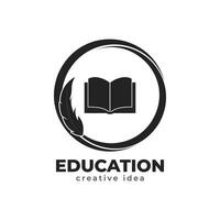 Bildung-Logo-Design-Vektor-Vorlage vektor