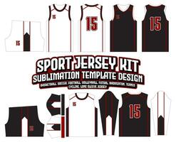 seirin basketboll jersey design sportkläder bakgrund vektor