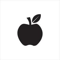 Apfel Symbol Vektor Illustration Symbol