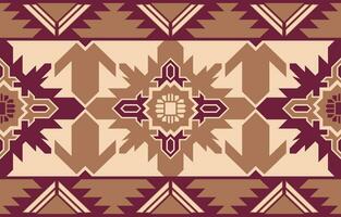 einheimisch amerikanisch Südwesten, aztekisch, navajo nahtlos Muster. Stammes- schwarz und Weiß geometrisch drucken. ethnisch Design Hintergrund, Stoff, Abdeckung, Textil, Teppich, Decke. vektor