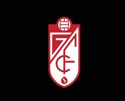 granada klubb symbol logotyp la liga Spanien fotboll abstrakt design vektor illustration med svart bakgrund