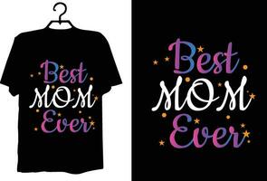 Mama-T-Shirt-Design vektor