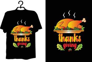 Thanksgiving-T-Shirt-Design vektor