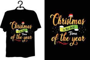 Weihnachts-T-Shirt-Design vektor