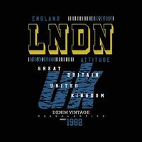 London vereinigt Königreich Kultur, Grafik Typografie, Vektor t Hemd Design, Illustration, gut zum beiläufig aktiv