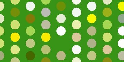 hellgrüner gelber Vektorhintergrund mit Flecken vektor