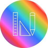 Studieren des Geometrievektorsymbols vektor