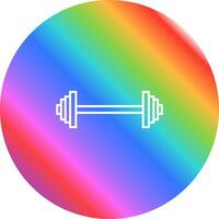 Gewichtheben-Vektor-Symbol vektor