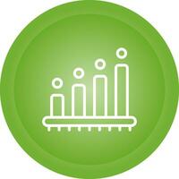 statistisk analys vektor ikon