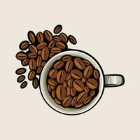 International Kaffee Tage vektor