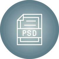 psd Datei Vektor Symbol