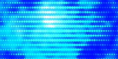 ljusblå vektorlayout med cirklar