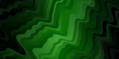 mörkgrön vektorbakgrund med linjer vektor