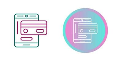 Vektorsymbol für elektronische Zahlungen vektor