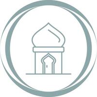 Masjid-Türvektorsymbol vektor