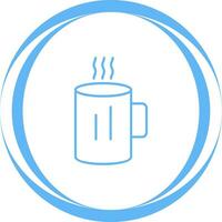 Vektorsymbol für heißen Kaffee vektor