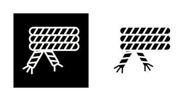 Seil-Vektor-Symbol vektor