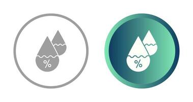 Feuchtigkeitsvektorsymbol vektor