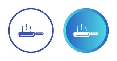 Vektorsymbol für Bratpfanne vektor