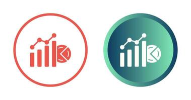 bar Diagram vektor ikon