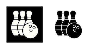 Bowling-Vektor-Symbol vektor