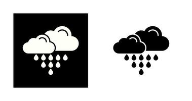 Vektorsymbol für sauren Regen vektor