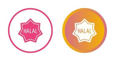halal vektor ikon