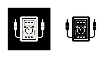 Voltmeter-Vektorsymbol vektor