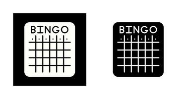 bingo vektor ikon